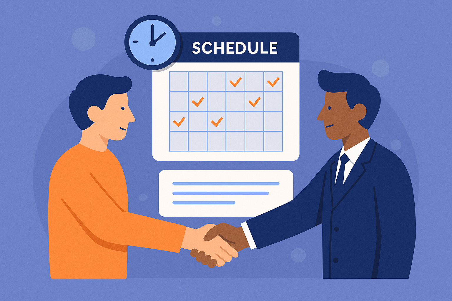 Schedule Negotiation figure